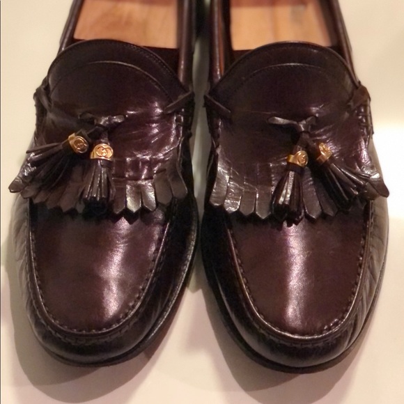 Gucci Vintage Tassel Brown Leather Loafer ?? main image 7
